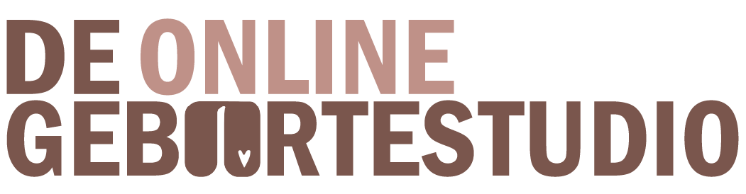 Logo De online geboortestudio